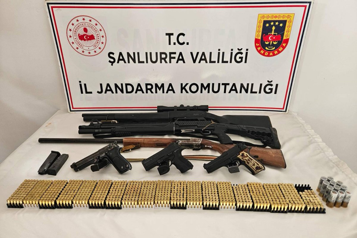 Şanlıurfa’da düğünlerde havaya ateş edenlere operasyon