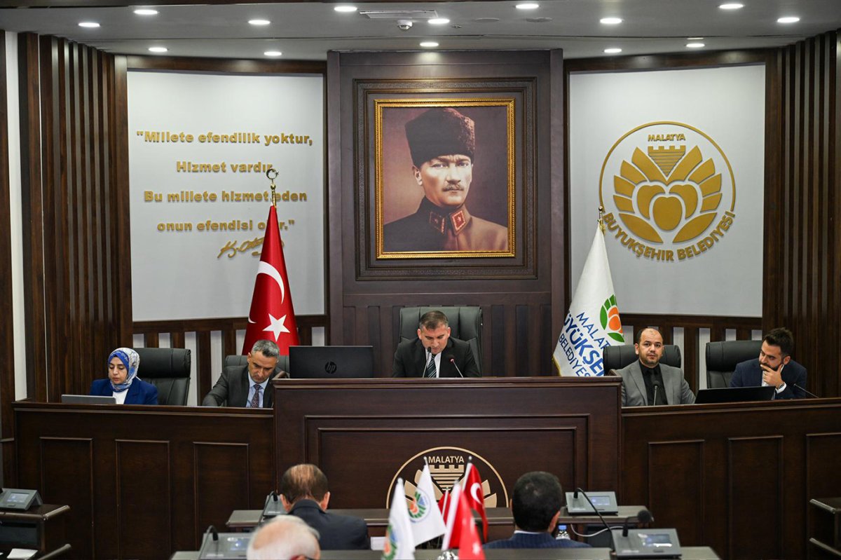 Malatya Büyükşehir Belediye Meclis'i kasım ayı toplantısı yapıldı