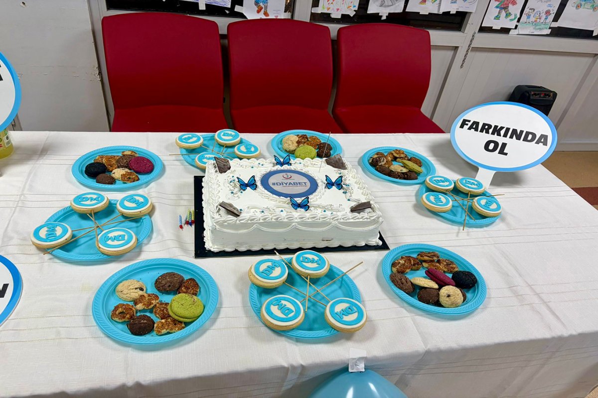 Dünya Diyabet Günü’nde çocuklar için farkındalık etkinliği düzenlendi