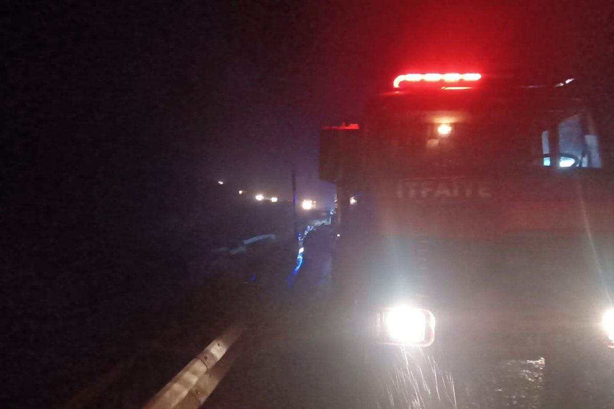 Malatya'da tır devrildi: 1 ölü