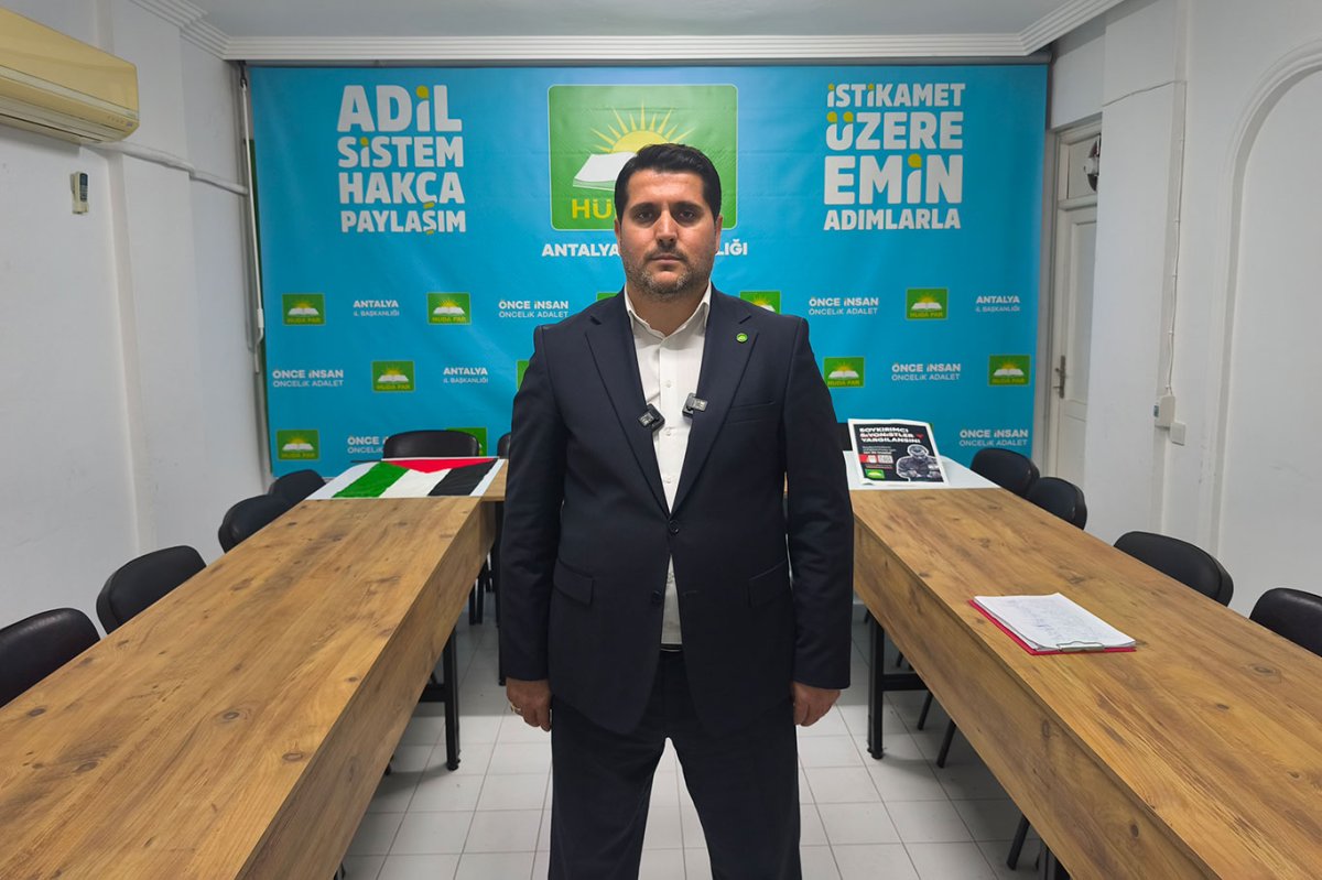 HÜDA PAR Antalya İl Başkanı Durmaz: Soykırımcıların yargılanması için çalışmalarımız sürecek