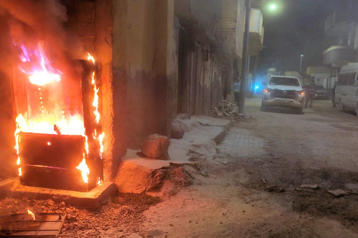 Şanlıurfa'da onlarca elektrik panosu kullanılamaz hale geldi