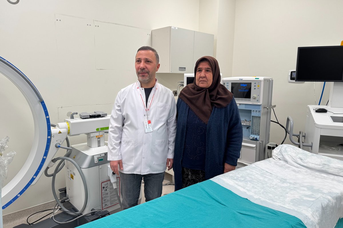 Organları ters tarafta olan hasta başarıyla tedavi edildi