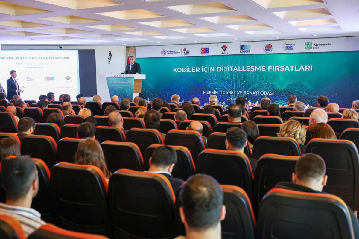 KOBİ’ler İçin Dijitalleşme Fırsatları Konferansı Mersin’de düzenlendi