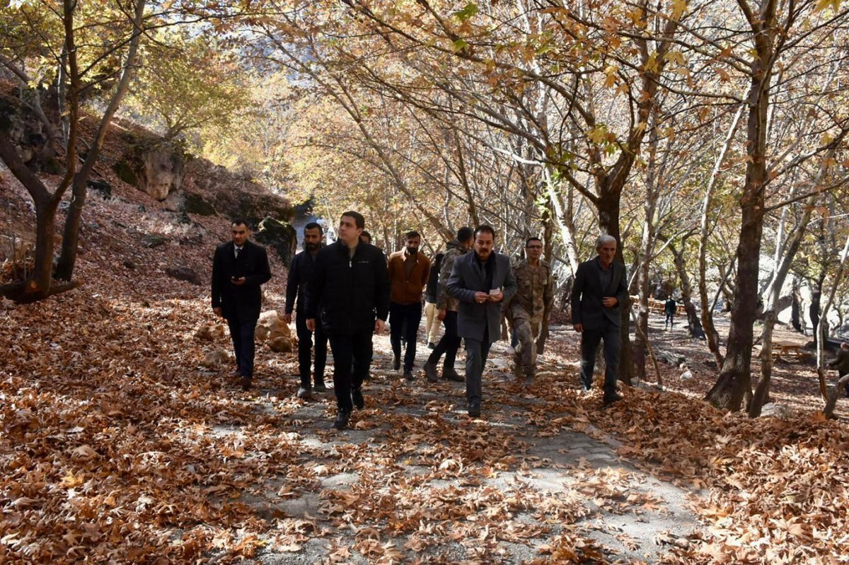 Batman'ın saklı cenneti kınalı mesire alanı, ziyaretçilerini ağırlamaya hazırlanıyor