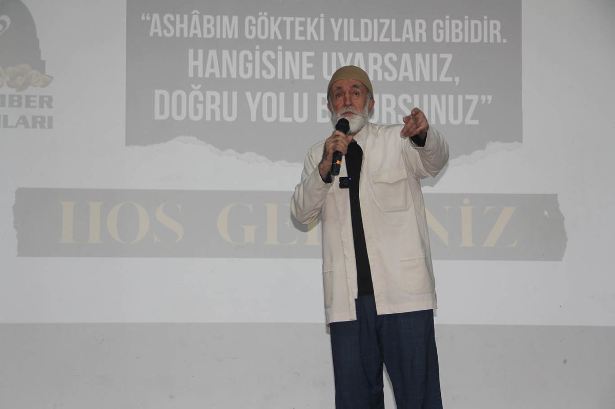 Bingöl Peygamber Sevdalıları Derneği tarafından "Kasım Ayı Sahabe Ayı" etkinliği düzenlendi