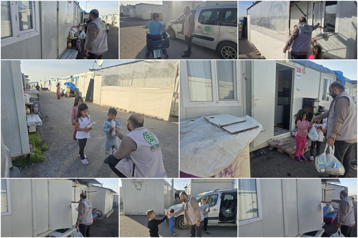 Umut Kervanı'ndan Kahramanmaraş'ta depremzedelere sıcak yemek ikramı