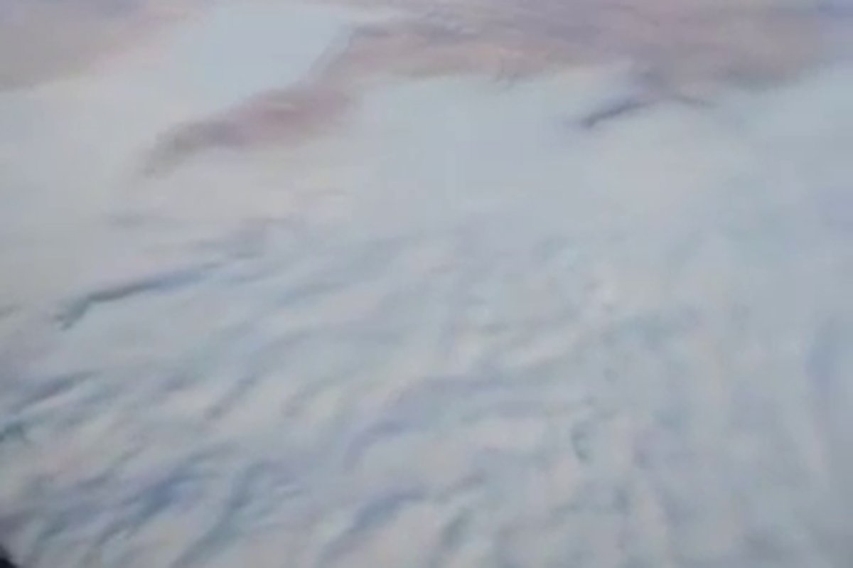 Malatya'da Tohma Çayı'na inen sis deniz manzarası oluşturdu