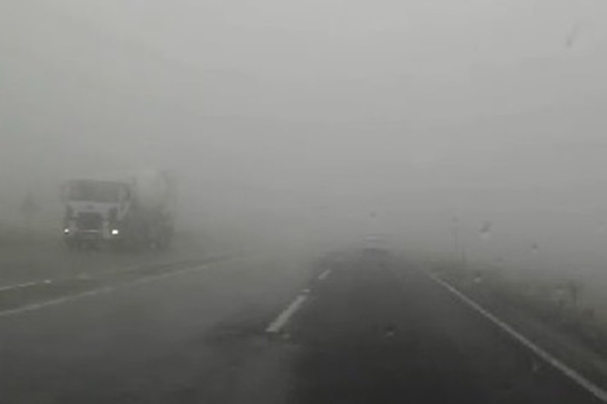 Malatya'da yoğun sis ulaşımı olumsuz etkiledi