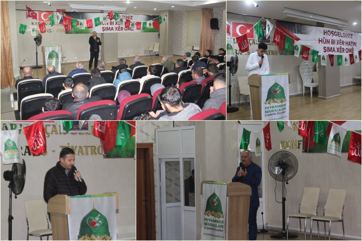 Peygamber Sevdalıları Derneği tarafından "Yolumuzu Aydınlatan Yıldızlar" programı düzenlendi