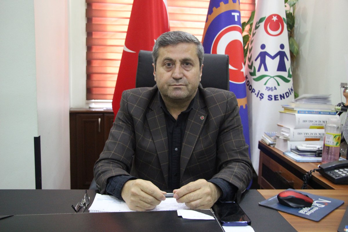 KOOP-İş Gaziantep Şube Başkanı Sarıca: Asgari ücret hiçbir zaman içimize sinmedi