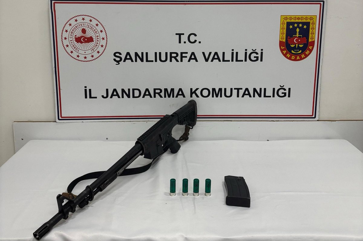 Şanlıurfa’da denetimlerde çok sayıda ruhsatsız silah ele geçirildi