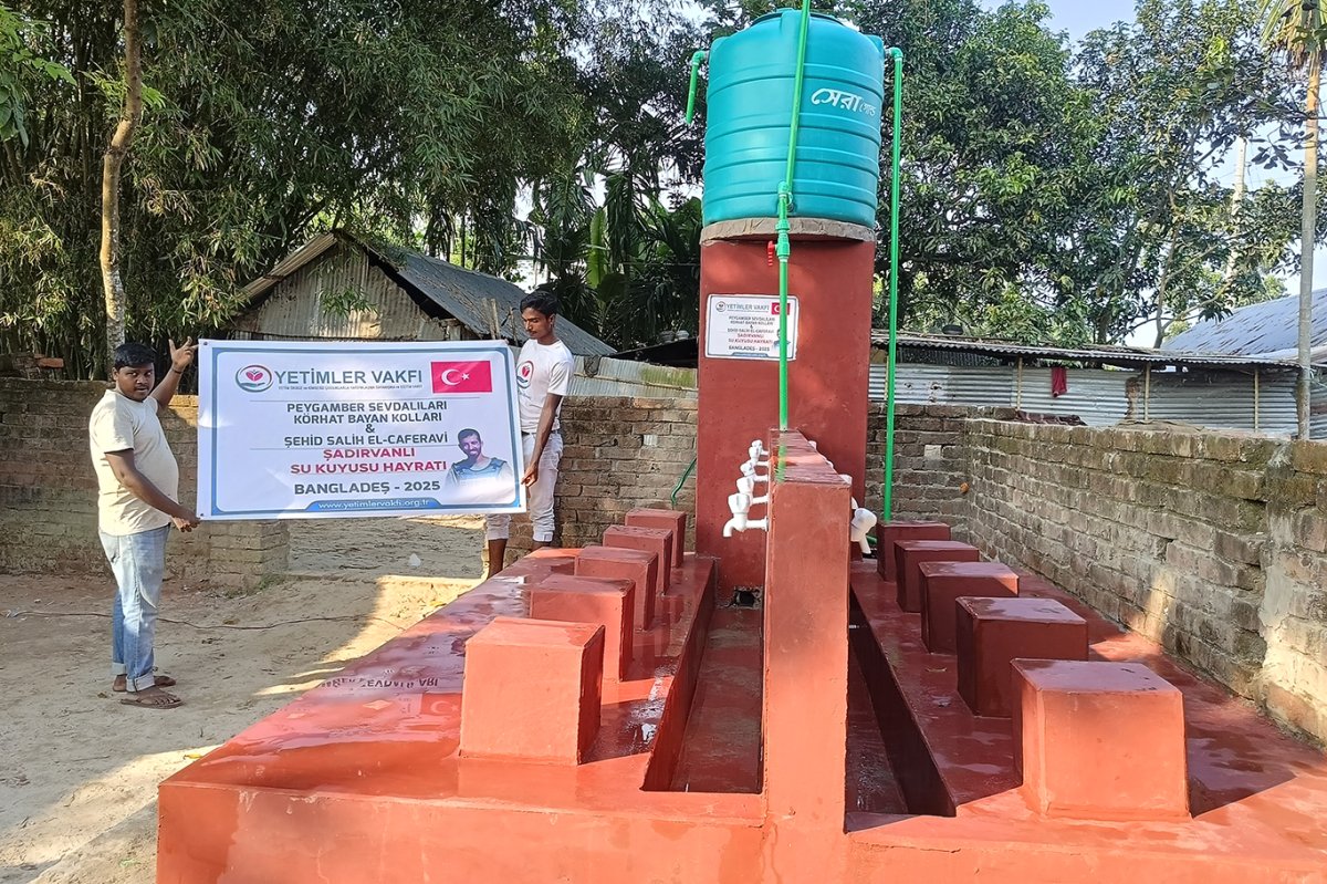 Yetimler Vakfı, Şehid Salih El Caferavi'nin vasiyetini Bangladeş'te gerçekleştirdi