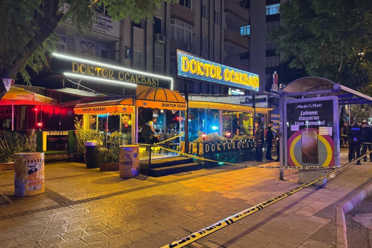 Adana’da restoranda silahlı kavga: 1 kişi ağır yaralandı