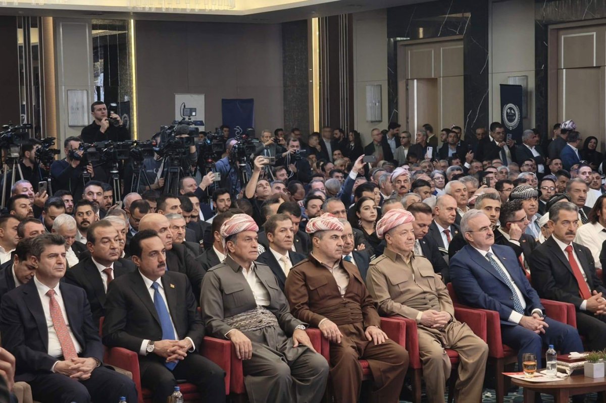 KDP lideri Barzani Melayê Cizîri Sempozyumu'nda konuştu