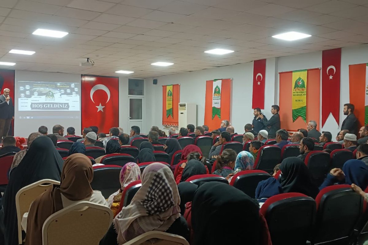 Şanlıurfa Suruç'ta "Kasım Ayı Sahabe Ayı" programı düzenlendi