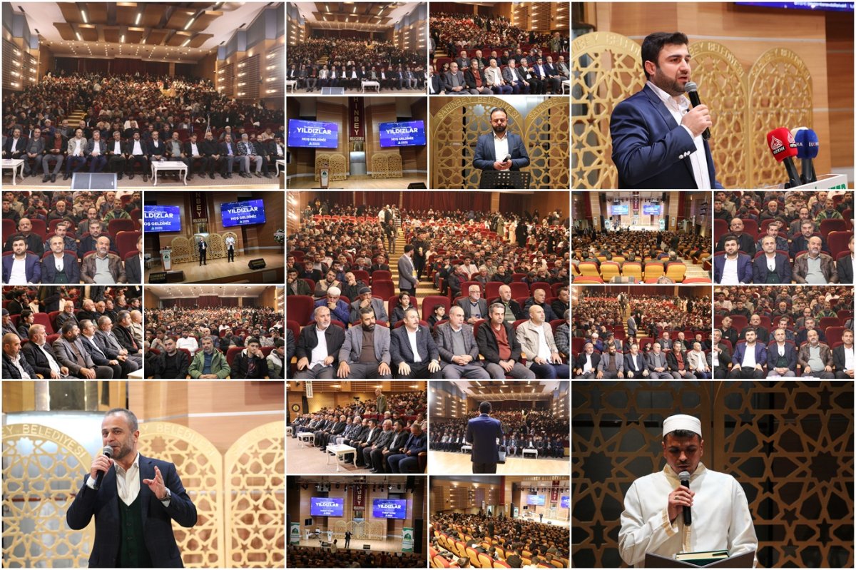 Gaziantep'te "Yolumuzu Aydınlatan Yıldızlar" programı düzenlendi