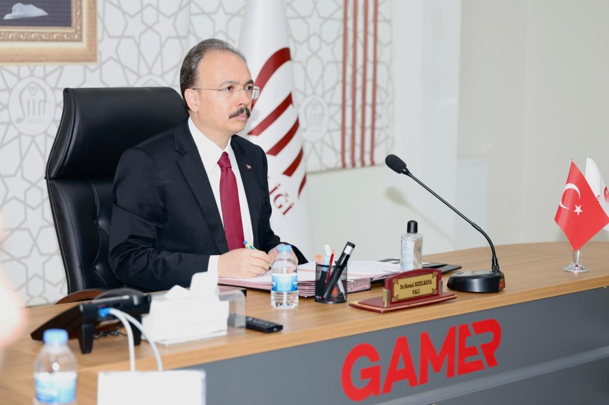 Vali Kızılkaya, Kasım ayı asayiş ve güvenlik verilerini açıkladı