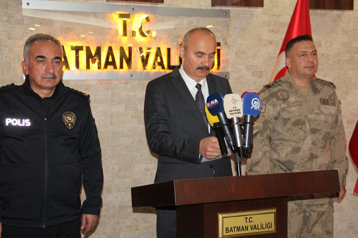 Vali Canalp: Batman'da asayişte düşüş, aydınlatmada rekor seviyedeyiz