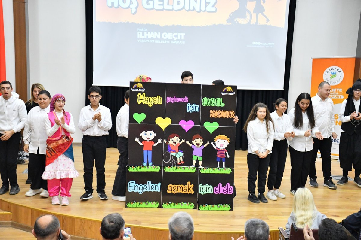 Yeşilyurt Belediyesi, engelliler gününü özel programlarla kutladı
