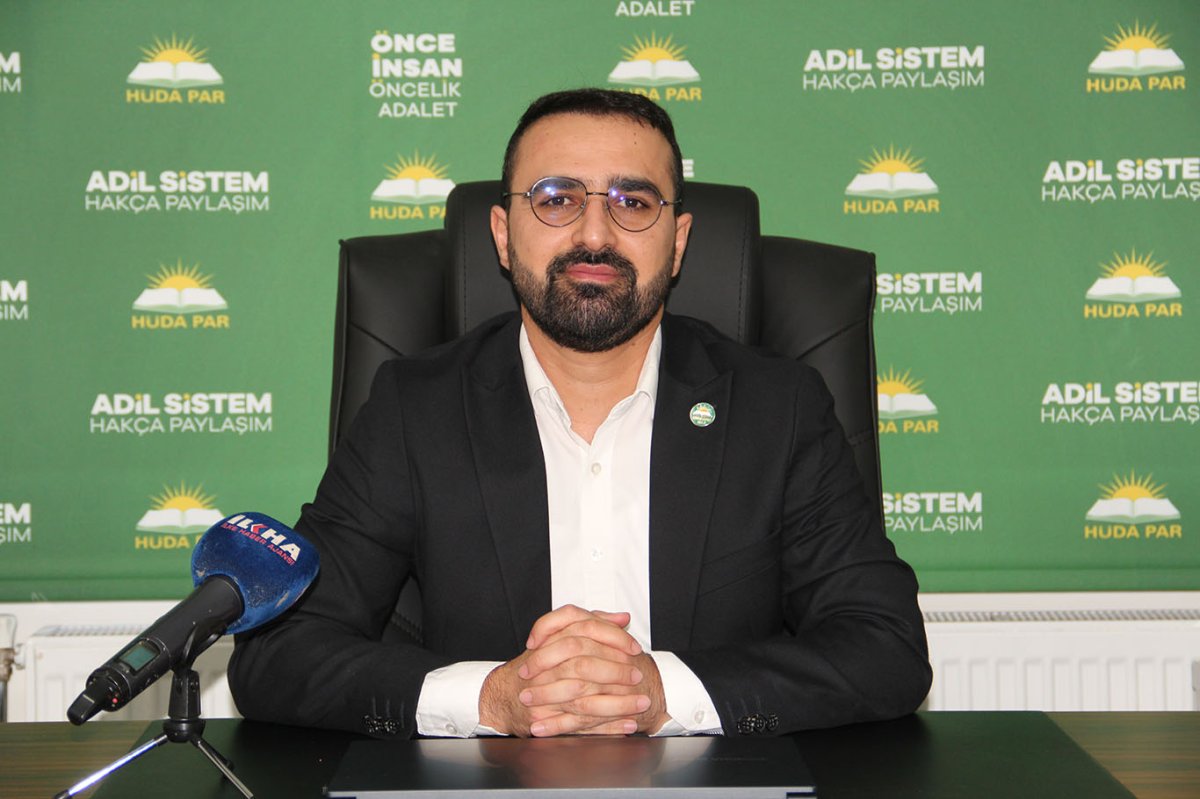 HÜDA PAR Batman Merkez İlçe Başkanı Altun: Uyuşturucu artık tüm toplumu tehdit ediyor