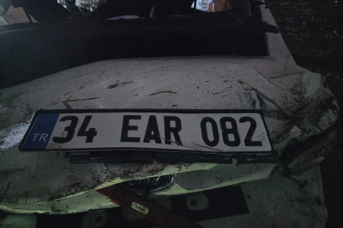 Kontrolden çıkan otomobil kaza yaptı: 1 yaralı