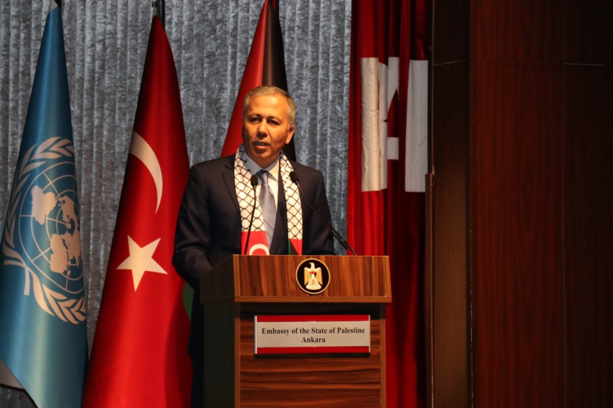 Bakan Yerlikaya: Filistin meselesi artık ertelenebilir, ötelenebilir bir mesele değildir