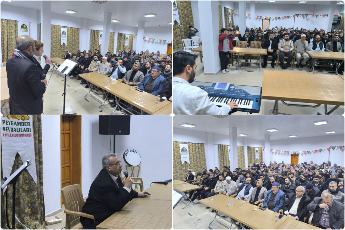 Konya Ereğli'de “Yolumuzu Aydınlatan Yıldızlar” programı düzenlendi