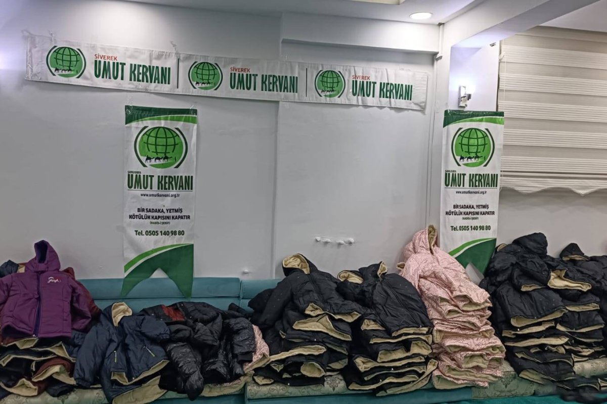 Umut Kervanı, bu kış da Siverek’te yüzlerce minik yüreği ısıttı