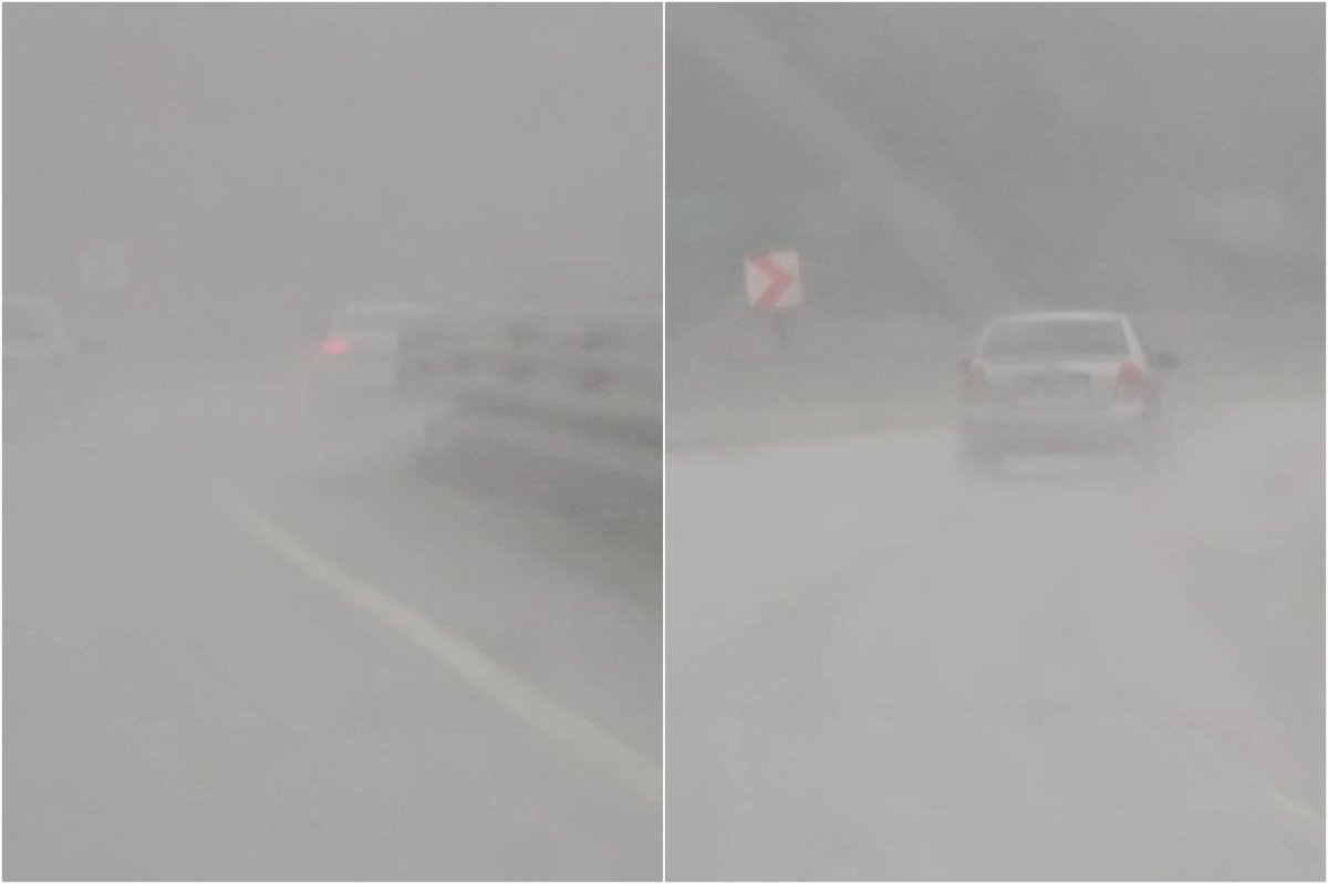 Bursa’da görüş mesafesi düştü: Kentte gelen araçlar sis nedeniyle zor anlar yaşadı