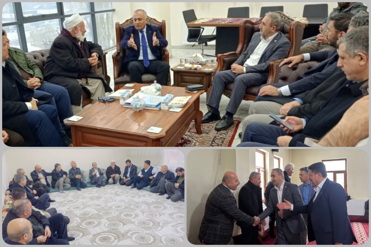 HÜDA PAR Genel Başkan Vekili Demir’den Hakkari’de taziye ziyaretleri