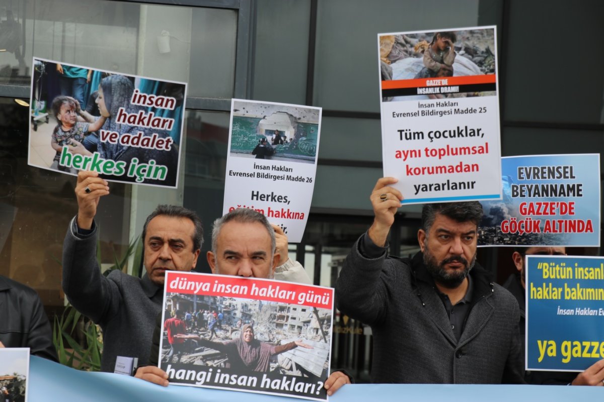 ANFİDAP: Gazze, insan haklarının çöktüğü yer