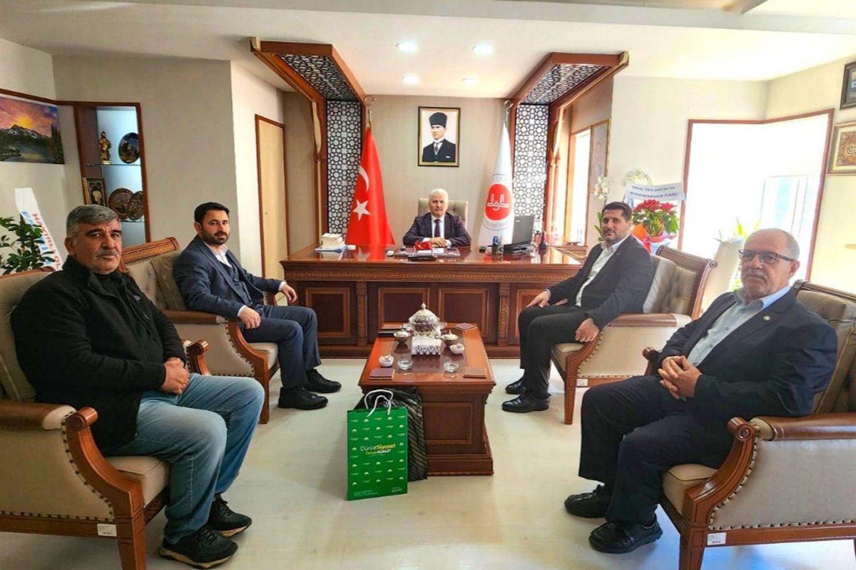 HÜDA PAR'dan Antalya İl Müftüsüne 'Hayırlı Olsun' ziyareti