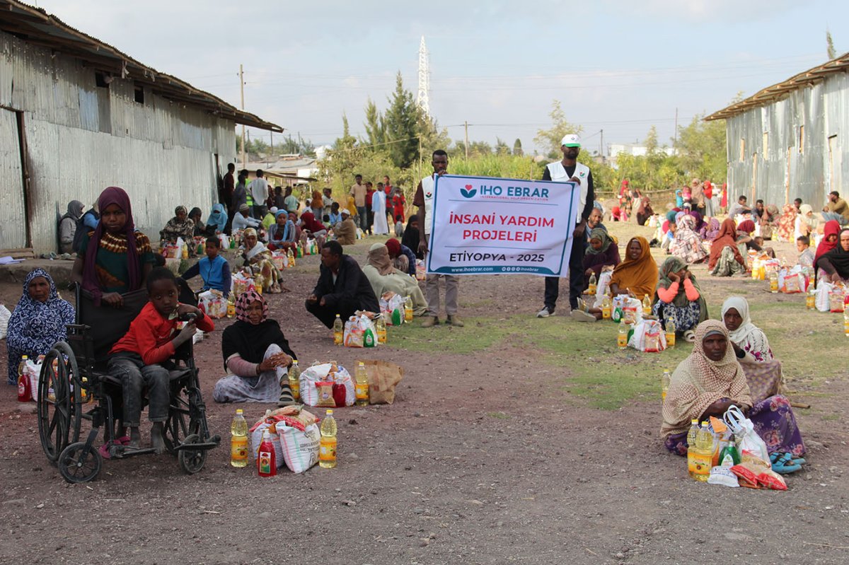 IHO EBRAR'dan Etiyopya'da ihtiyaç sahiplerine gıda yardımı
