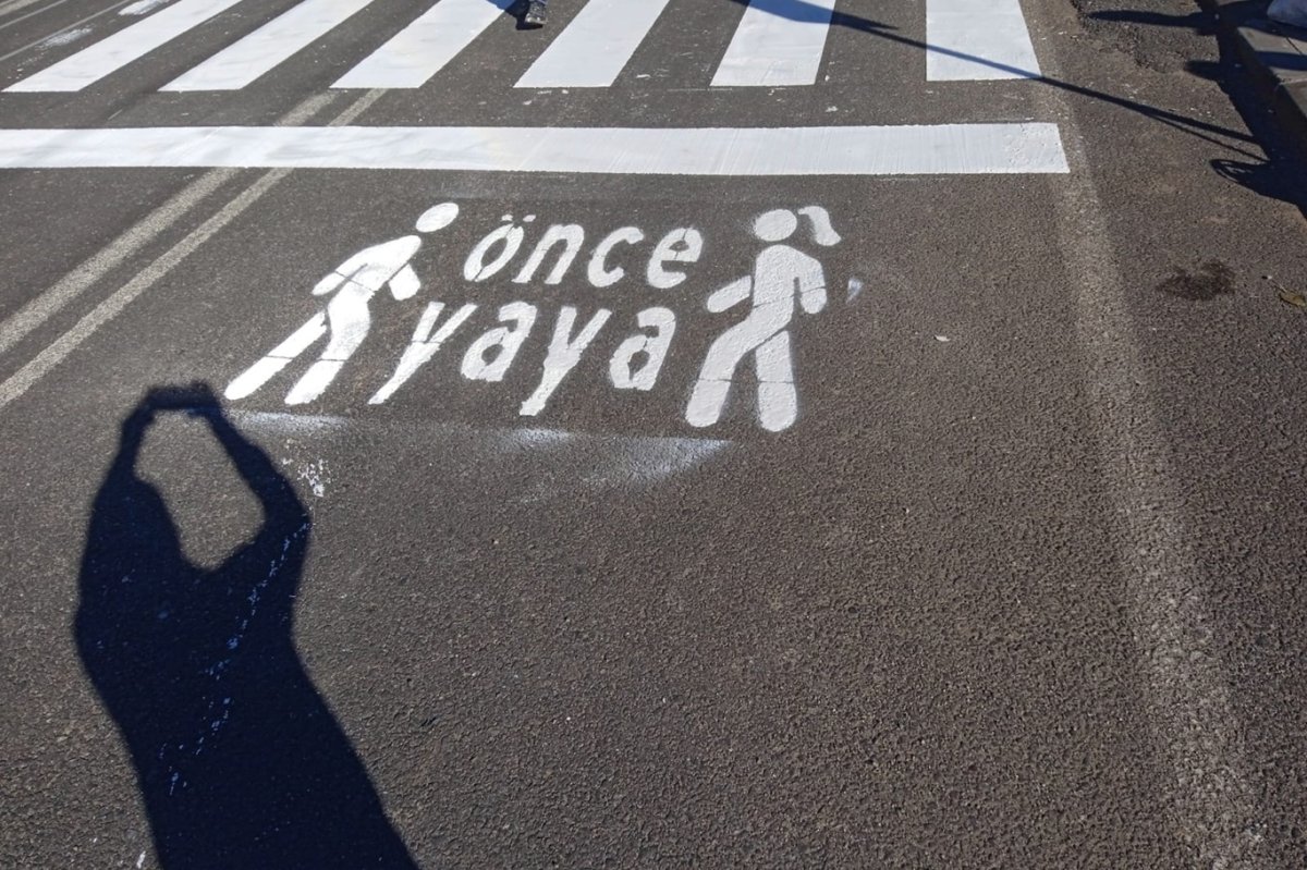 İLKHA'nın gündeme getirdiği okul yolunda güvenlik önlemleri alındı