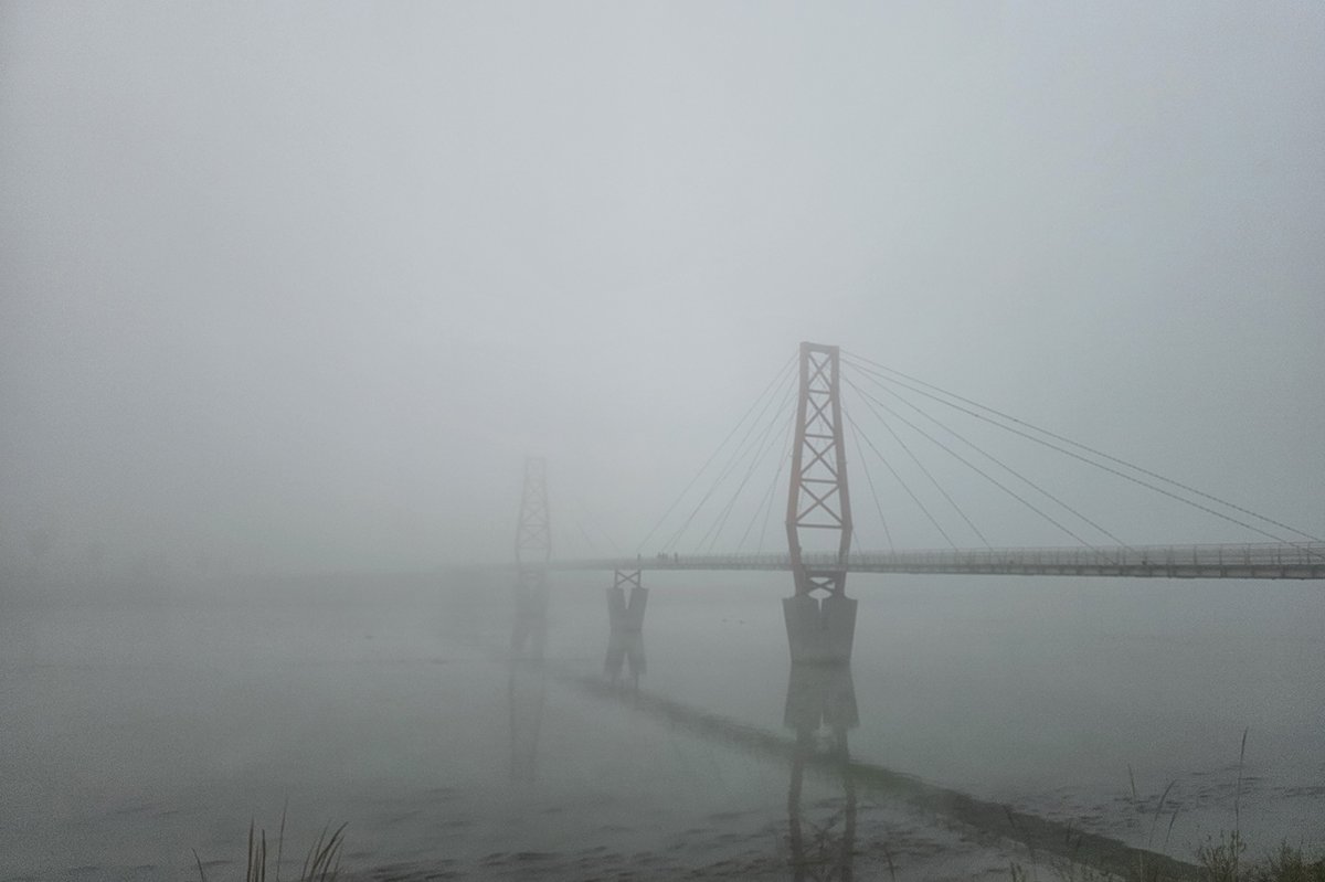 Şırnak güne yoğun sisle uyandı