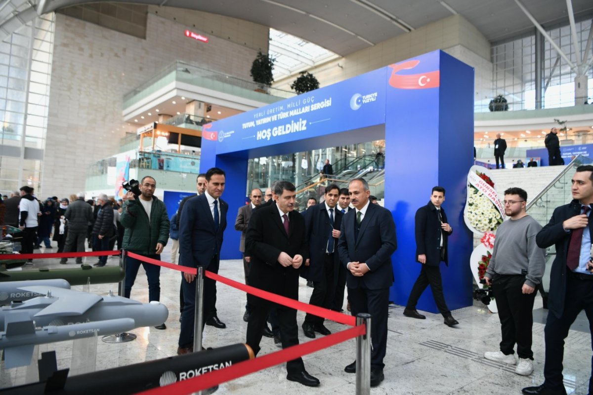 Ankara Valisi Şahin’den yerli malı haftası sergisine ziyaret