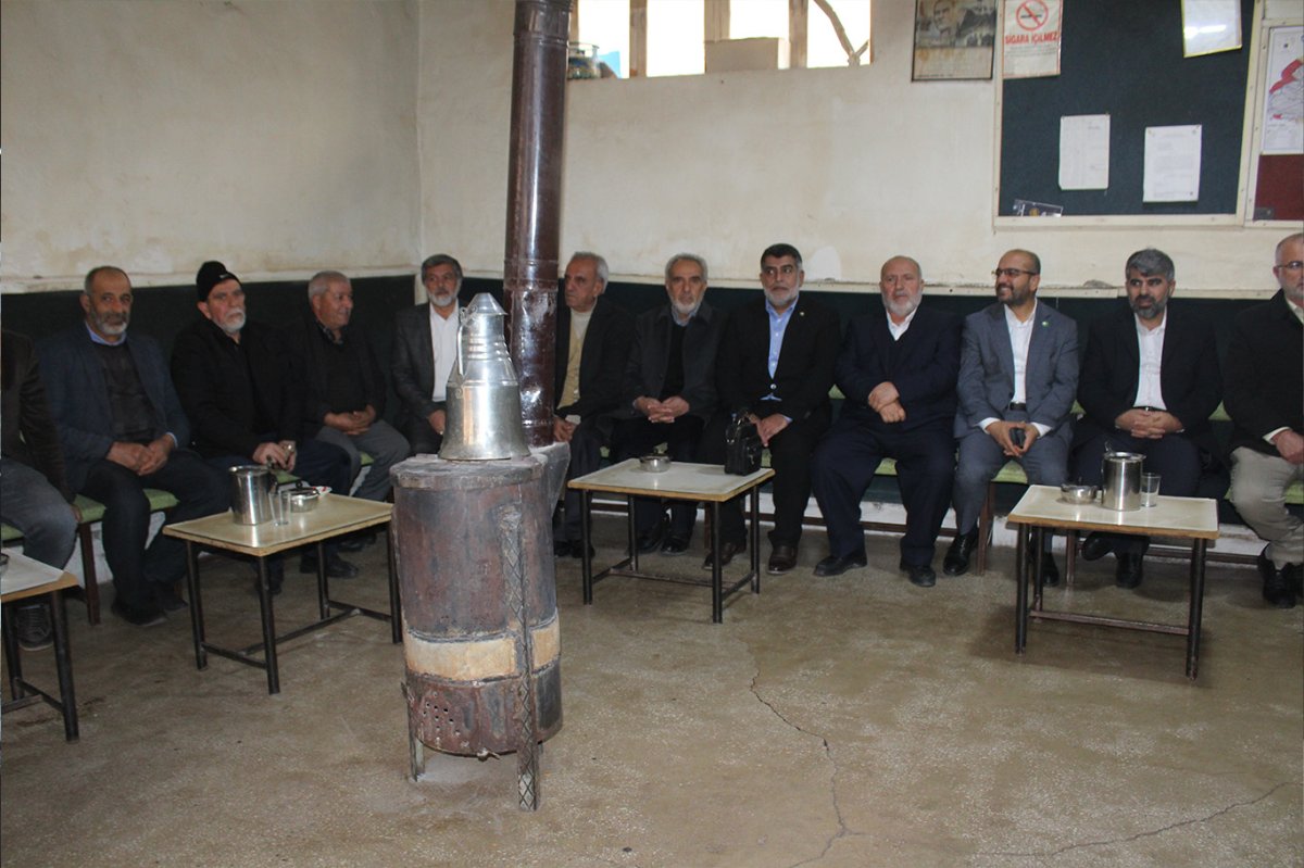 HÜDA PAR Milletvekili Dinç, Palu'da köy ziyaretlerinde bulundu