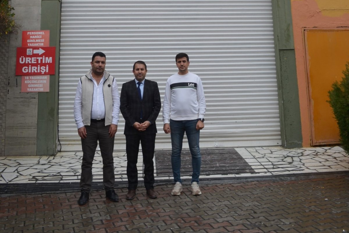 SGK’dan Batman'daki tekstil işletmesine bilgilendirme ziyareti