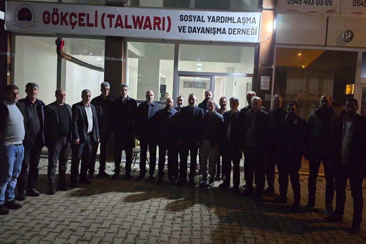 HÜDA PAR heyetinden Gökçeli (Talwarı) Köyü Derneğine ziyaret