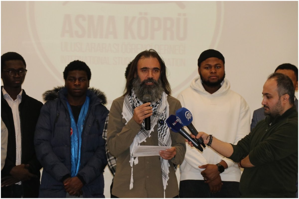 Ankara'da "Ümmete Barış Kudüs'e Özgürlük" temalı program düzenlendi