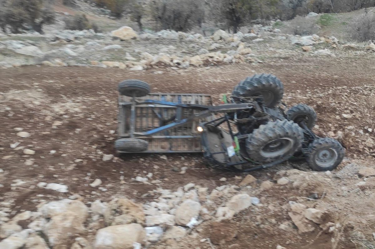 Gabar Dağı’nda fidan dikimi dönüşü kaza: 5’i ağır 13 yaralı