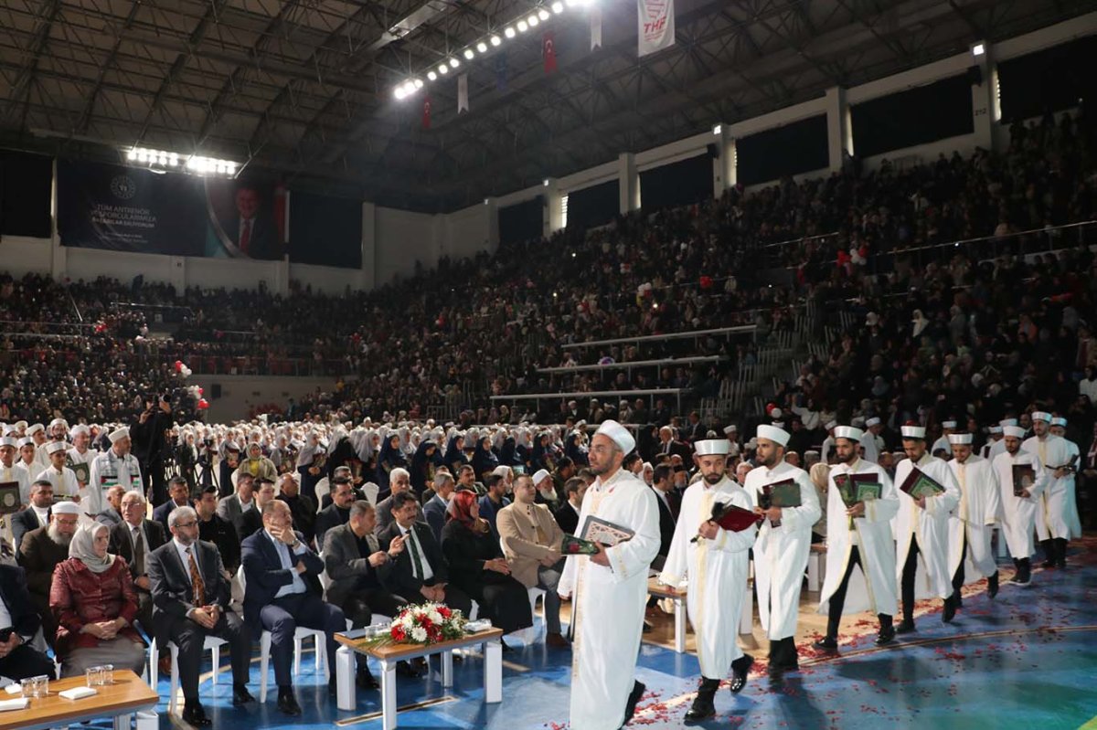 Şanlıurfa’da 571 öğrenci için icazet töreni