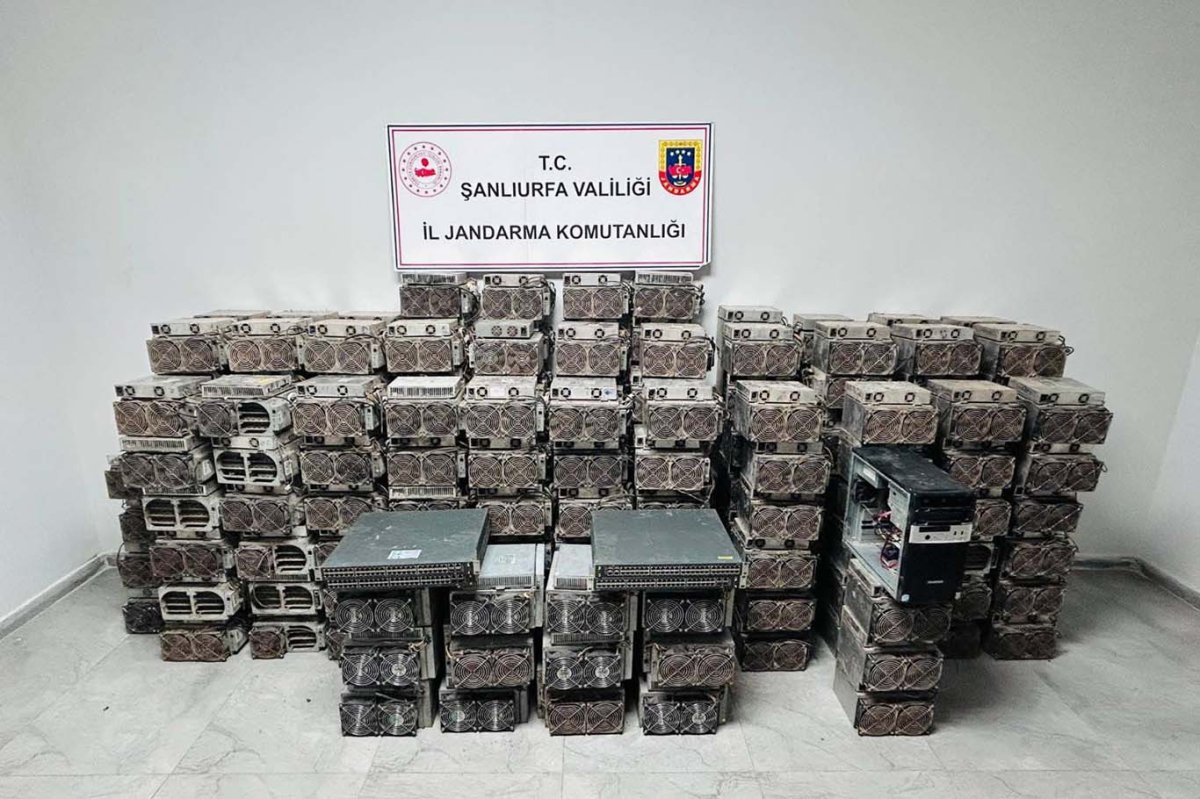 Şanlıurfa’da kaçak kripto para operasyonu: 1,5 milyon liralık düzenek ele geçirildi