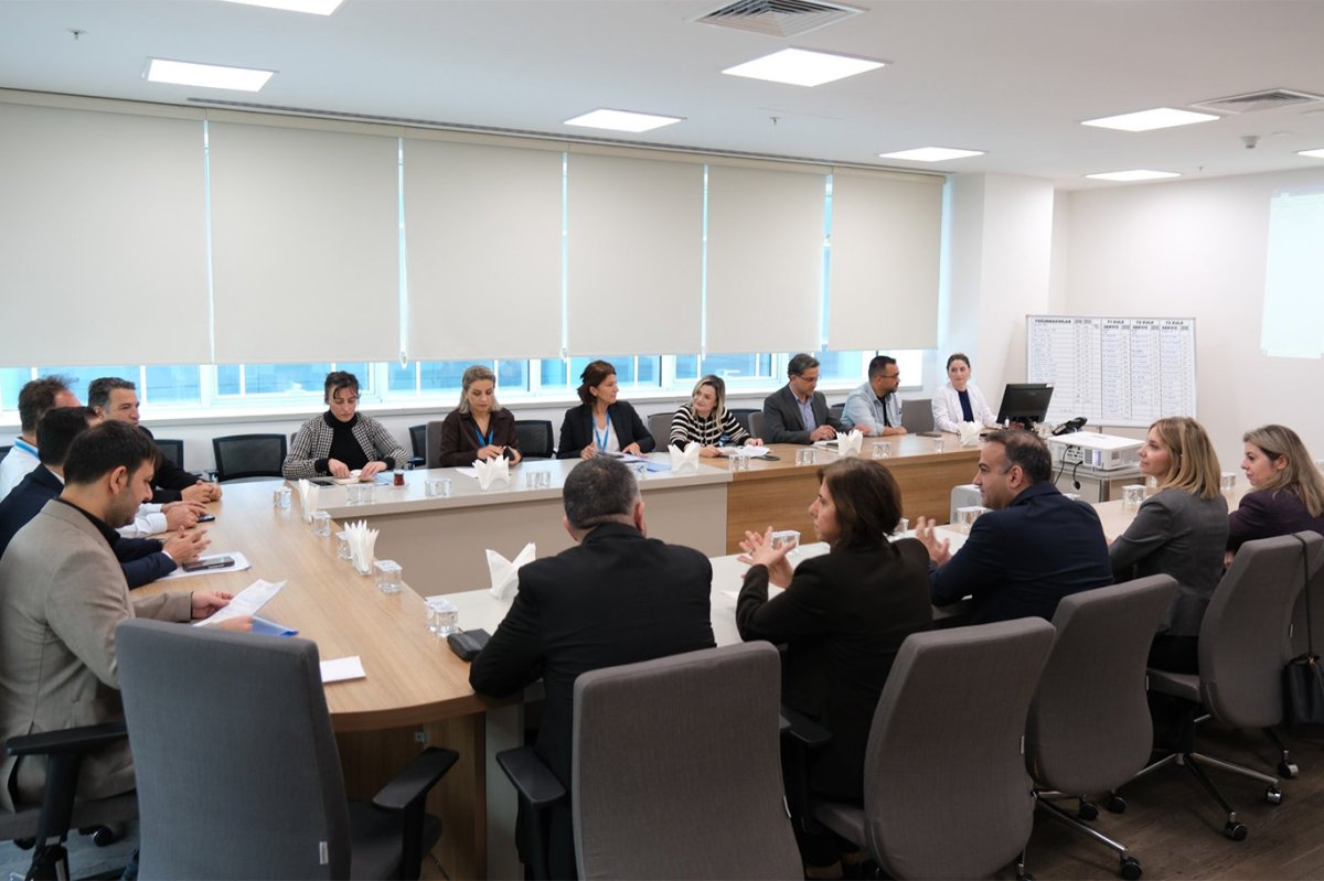 Mersin Şehir Hastanesi’nde değerlendirme ve koordinasyon toplantısı yapıldı