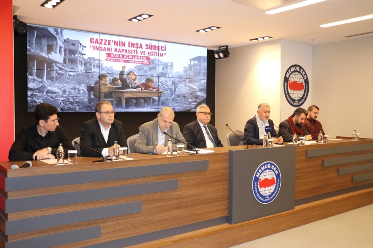 Gazze’nin inşa sürecinde eğitim ve insani kapasite masaya yatırıldı