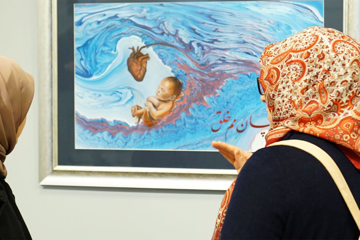 Kâinatın ayetleri sanatla yorumlandı