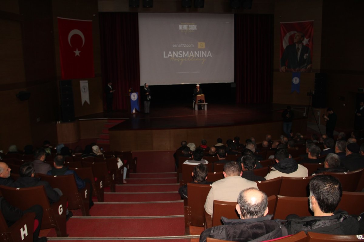 Batman'da esnafa dijital dönüşüm hamlesi: Esnaf72.com tanıtıldı