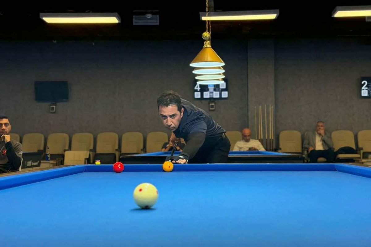 Malatya'da ödüllü bilardo turnuvası tamamlandı