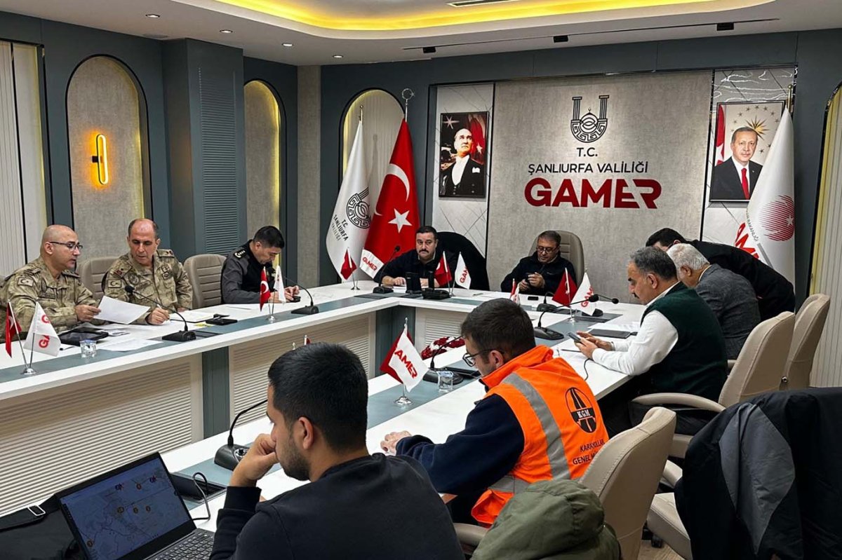 Şanlıurfa’da kar yağışı sonrası süreç Valilik koordinasyonunda yürütülüyor